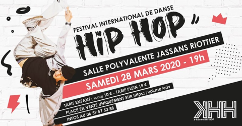 Festival international de dance Hip Hop mars 2021 à Jassans-Riottier